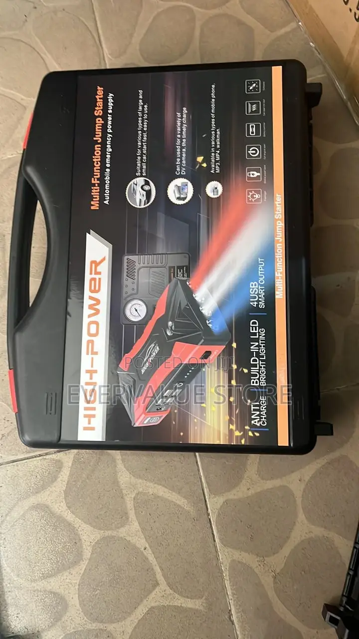 99800mah Multi-Function Jump Starter Power Bank for All Cars