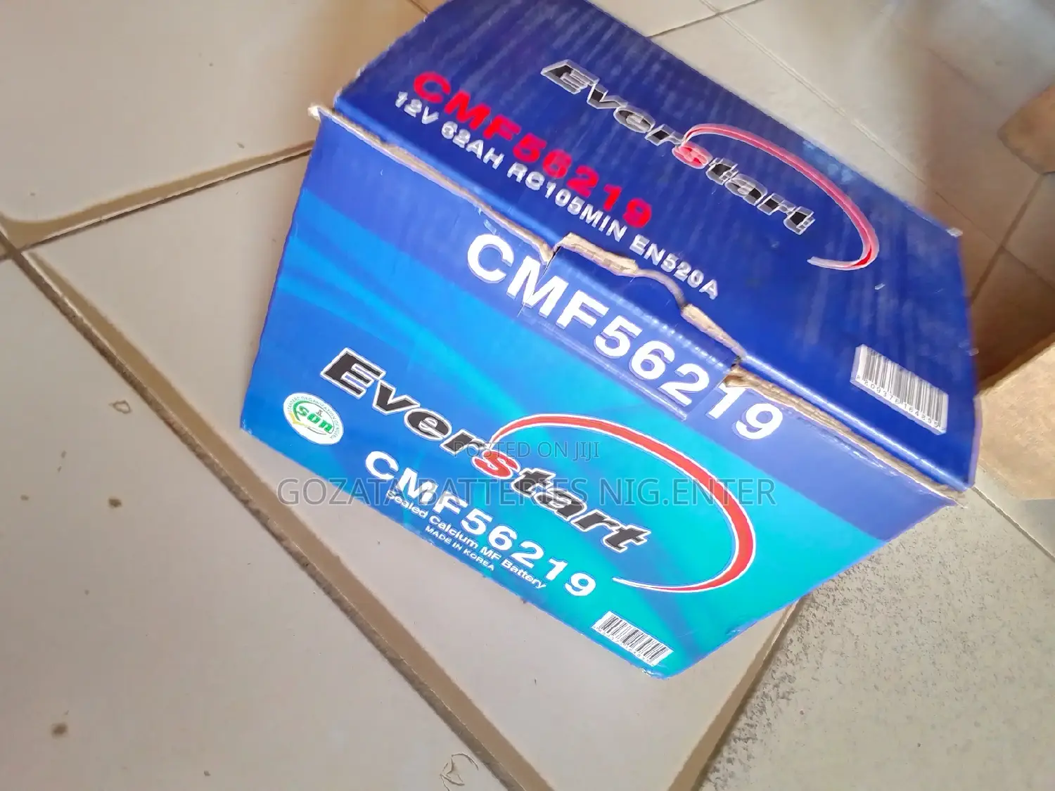 Car Battery Everstart 62ah Original Made in Korea