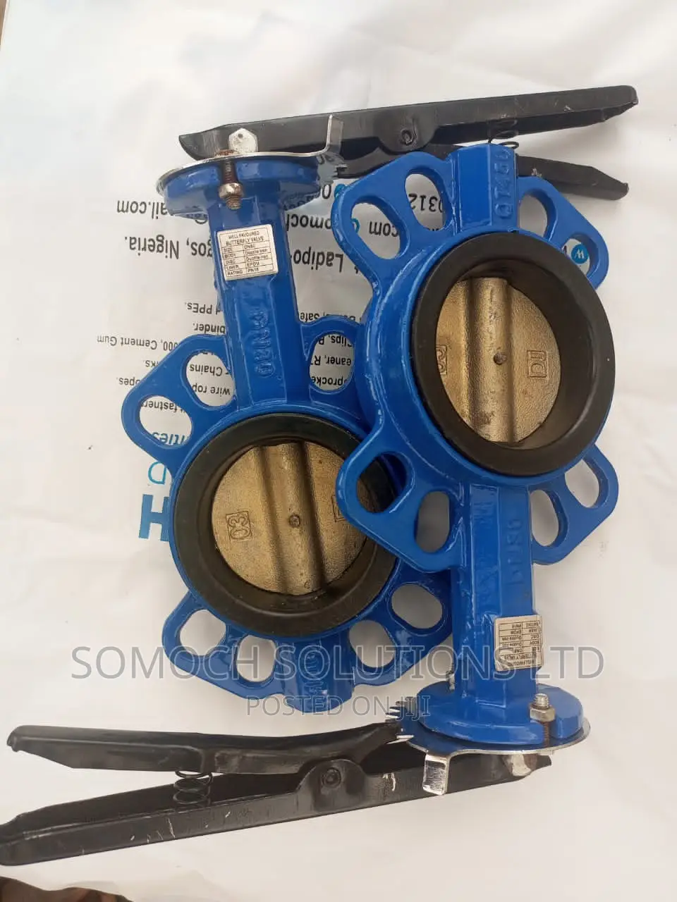 Butterfly Valve DN80 Ductile Iron
