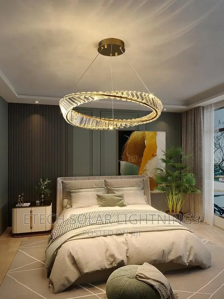 Size 800mm L E D Luxury Chandelier Light