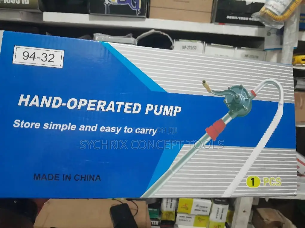 Hand Operated Pump With Hose