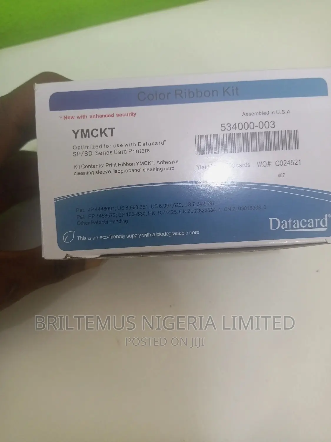Datacard Colour Print Ribbon YMCKT|003|500prints
