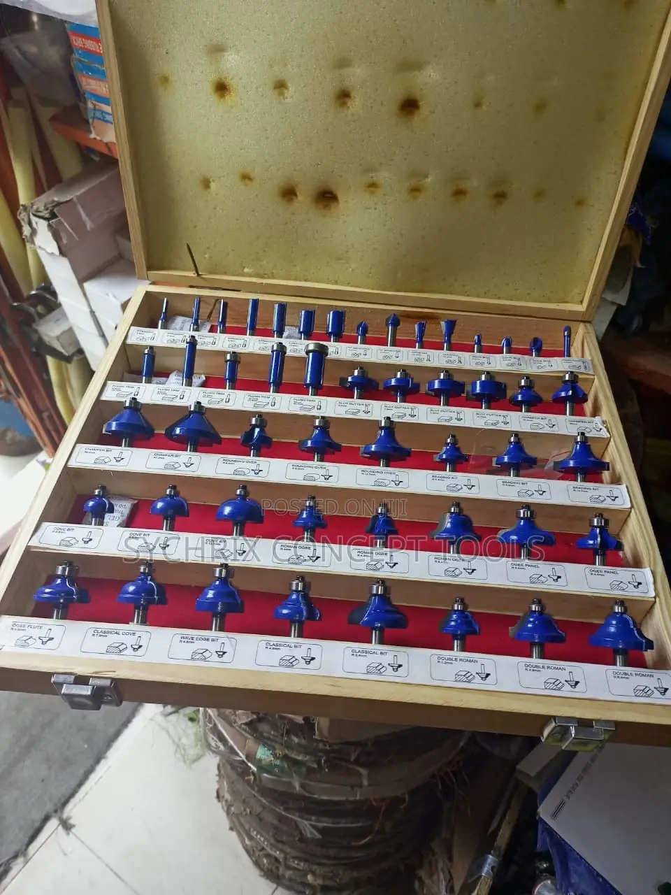 Wood Router Bit Set- 40pcs