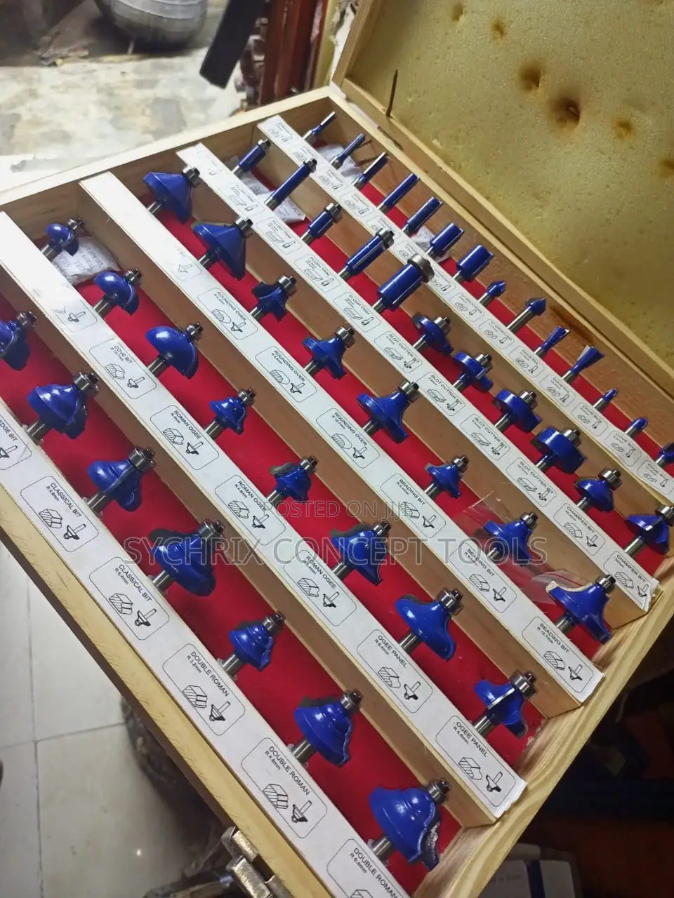 Wood Router Bit Set- 40pcs