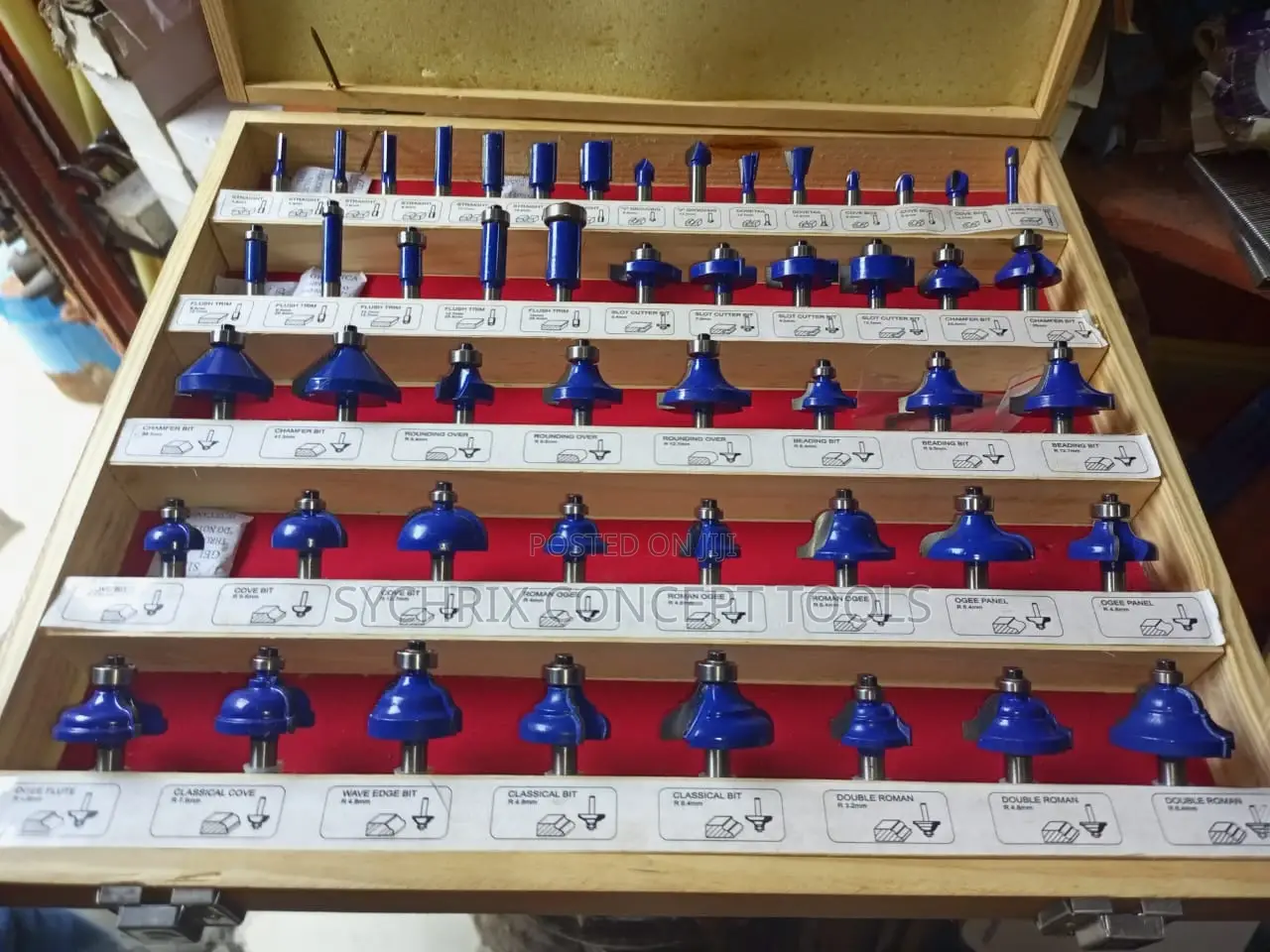 Wood Router Bit Set- 40pcs
