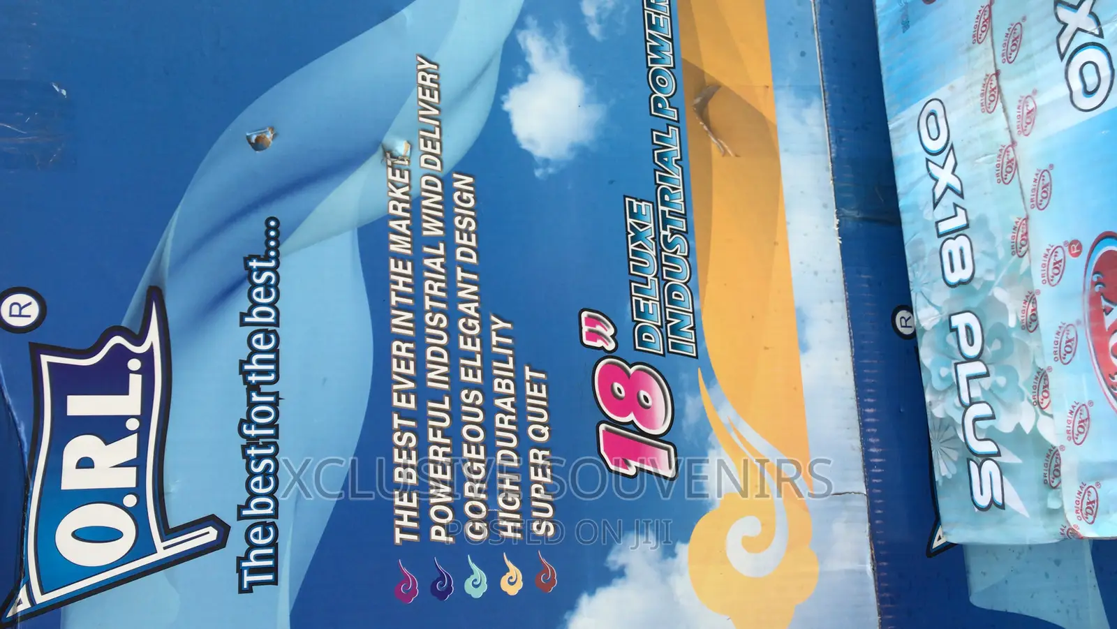 18” ORL Industrial Standing Fan