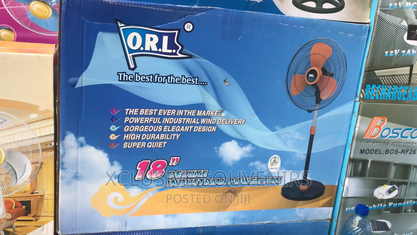 18” ORL Industrial Standing Fan