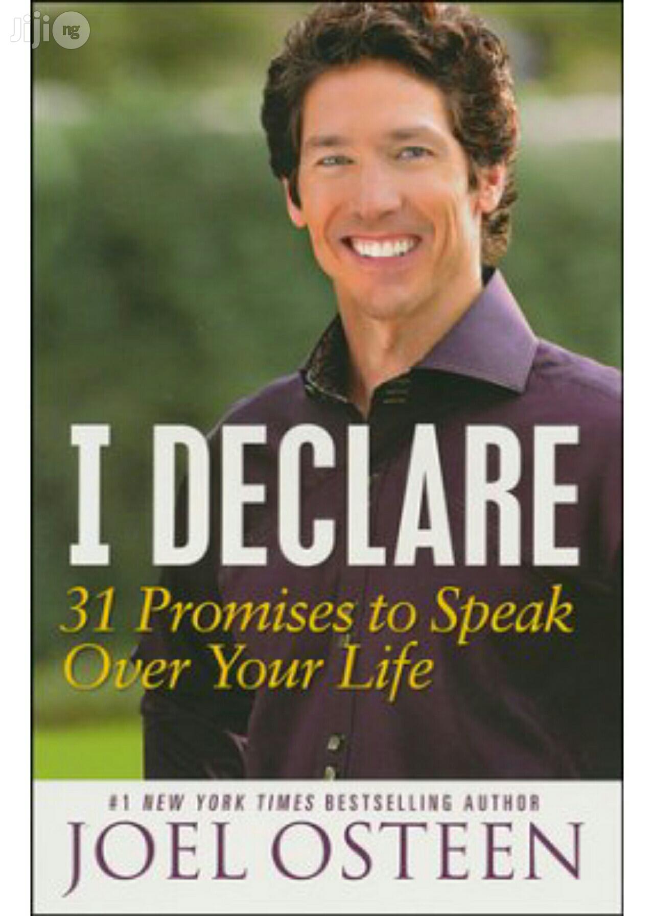 I Declare: 31 Promises to Speak Over Your Life
By: Joel Osteen