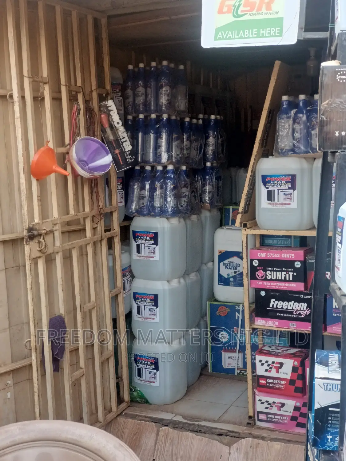 Inverter Distilled Water in Stock