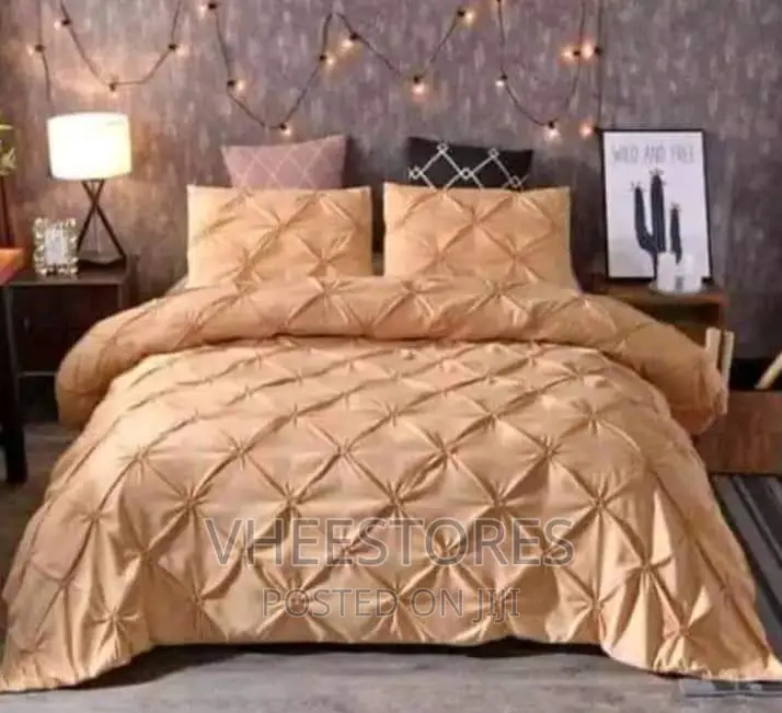 Pintuck Duvet Cover, Bedsheet And Pillowcases