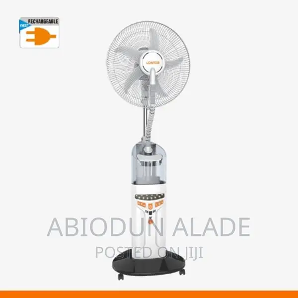 18 Inches Lontor Rechargeable MIST Fan