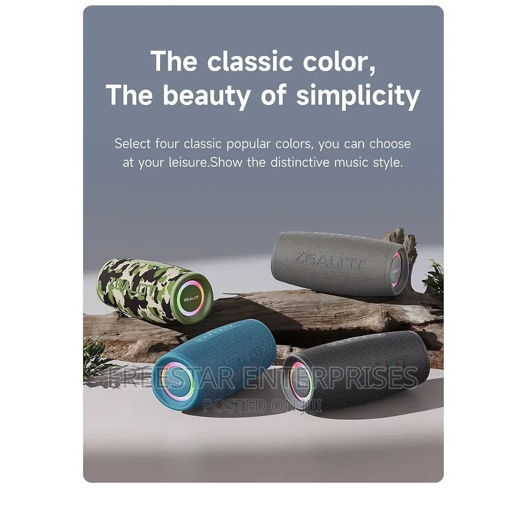Zealot S56 Bluetooth Speaker, Mp3. Zealot S56 Mp3 Player.