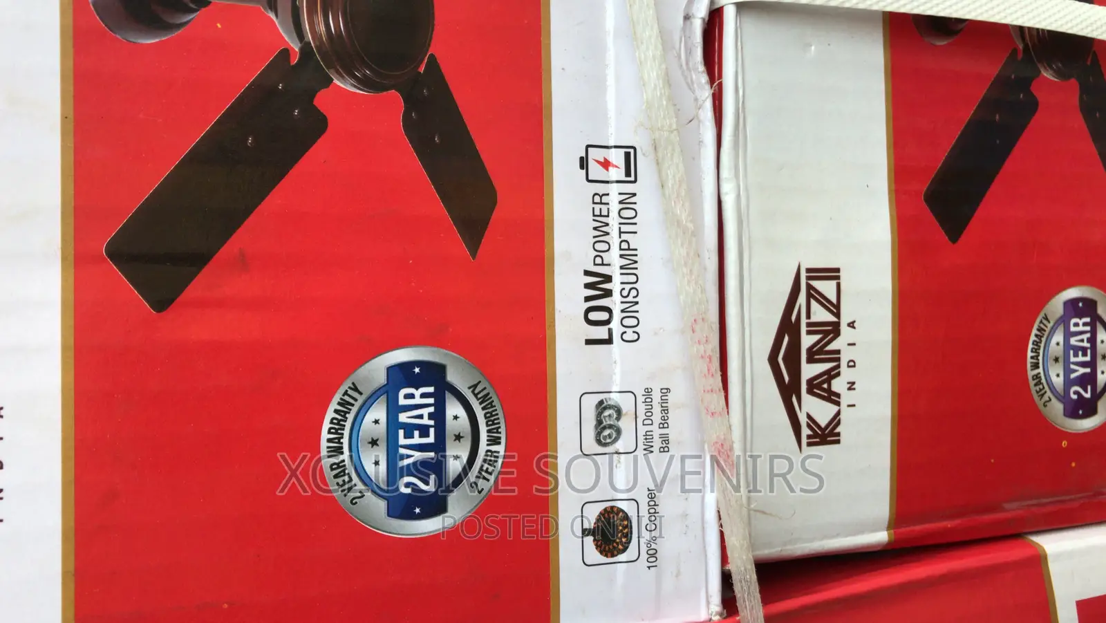 100% Copper Kanzi High Speed Ceiling Fan