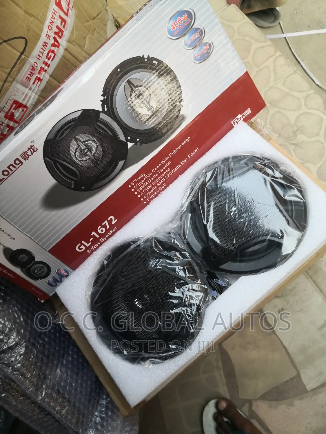 Booth Speaker 400w 3ways 160mm