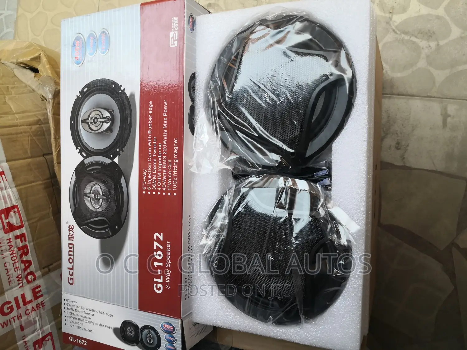 Booth Speaker 400w 3ways 160mm