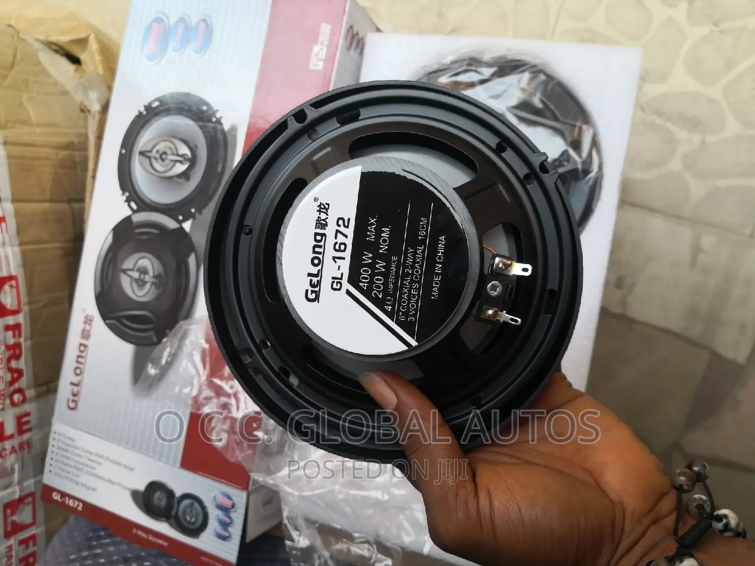 Booth Speaker 400w 3ways 160mm