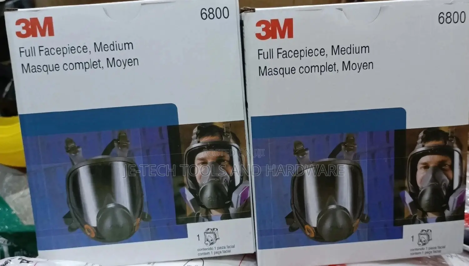 3M 6800 Medium Full Facepiece Reusable Respirator NEW