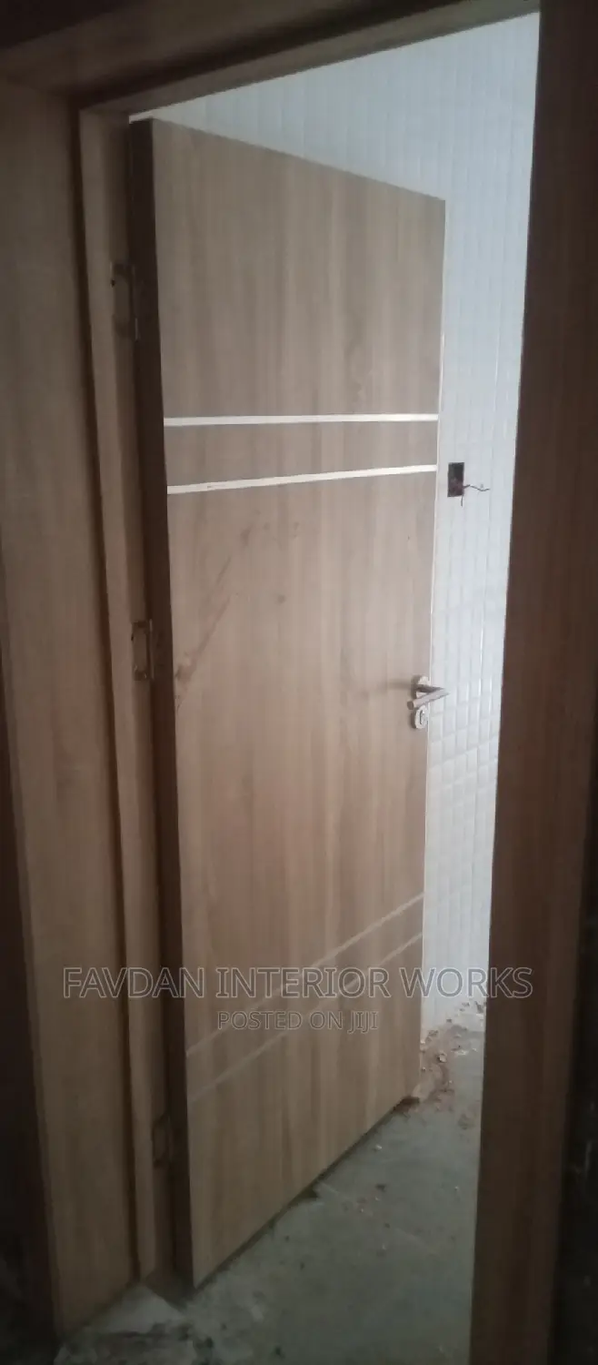 Original HDF Flush Door With Full HDF Frame.