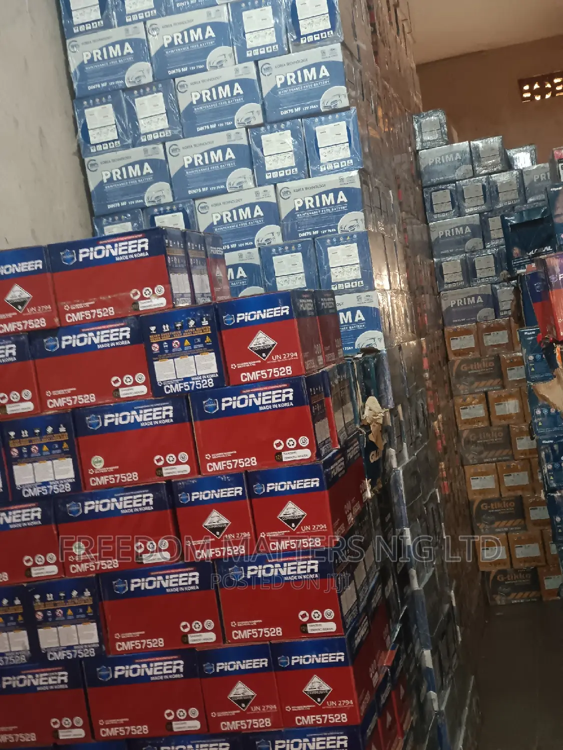 Original Korea Car Battery in Stock