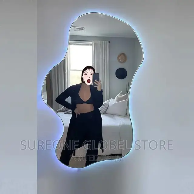 Design Mirror With Led Lights