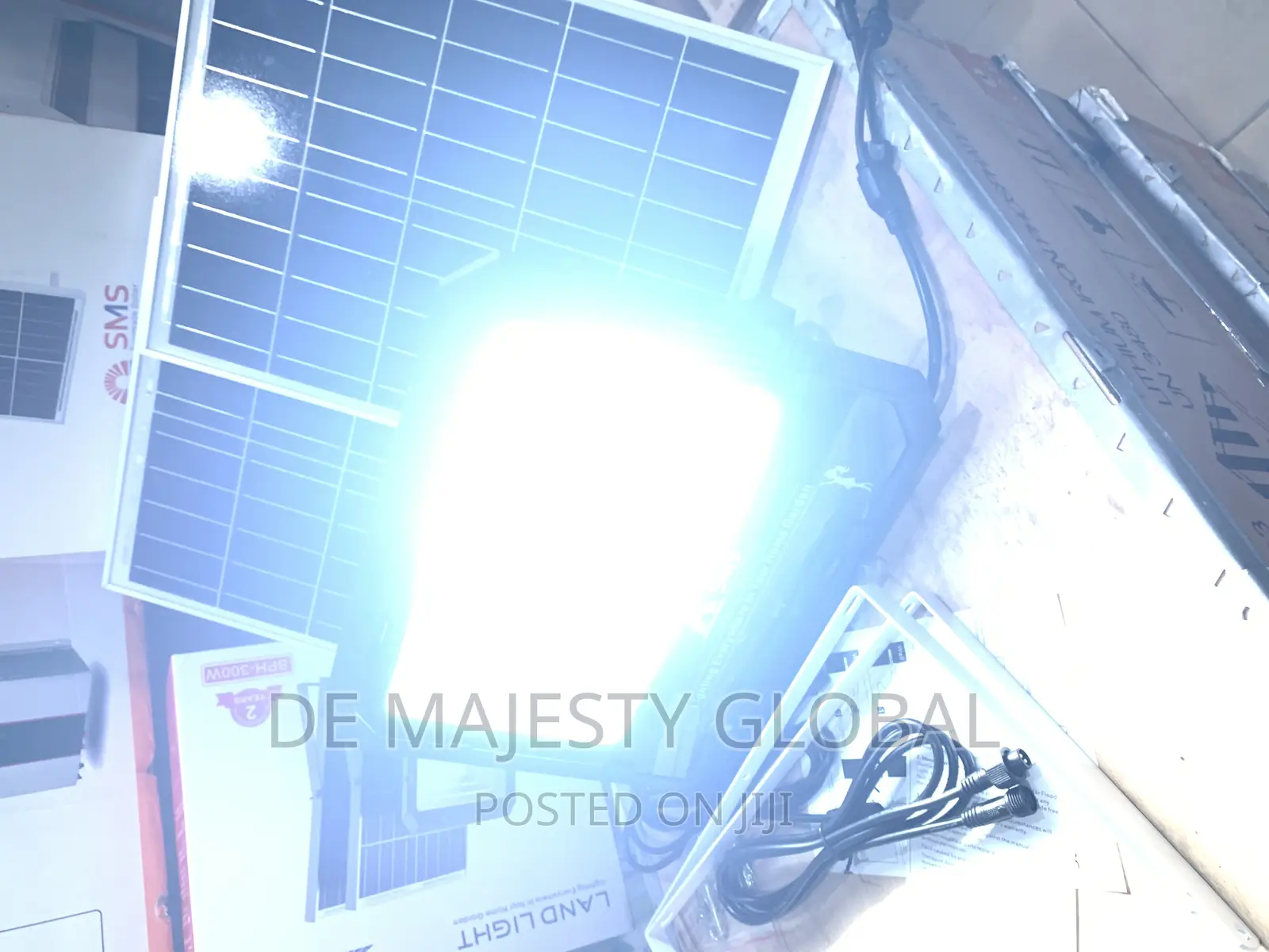 300w SMS Solar Flood Lights With 2yrs Warranty