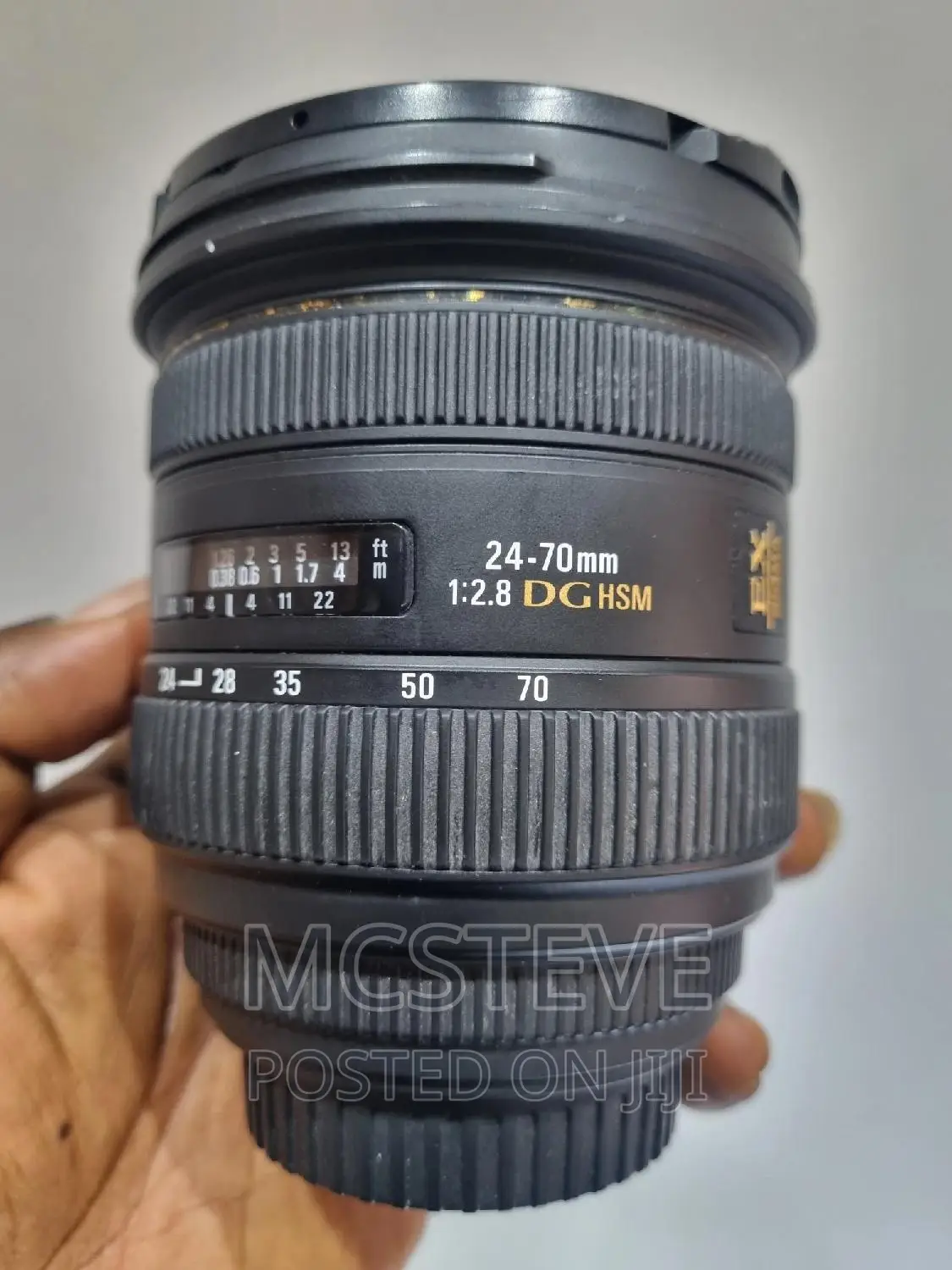 Sigma 24-70mm F/2.8 EX DGHSM AF Standard Lens for Canon