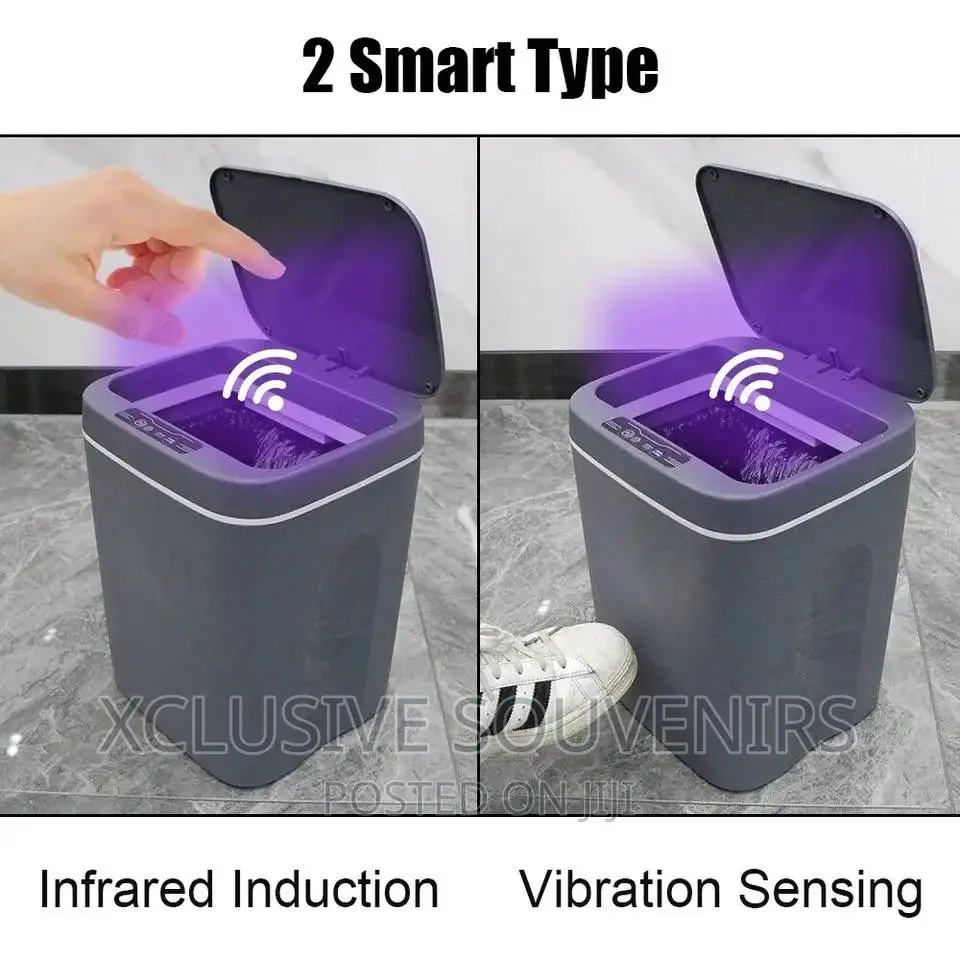 Intelligent Trash Can Automatic Sensor Dustbin