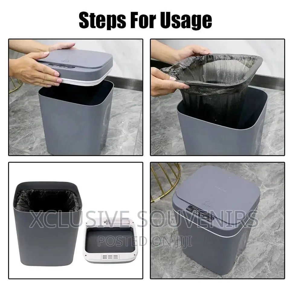 Intelligent Trash Can Automatic Sensor Dustbin