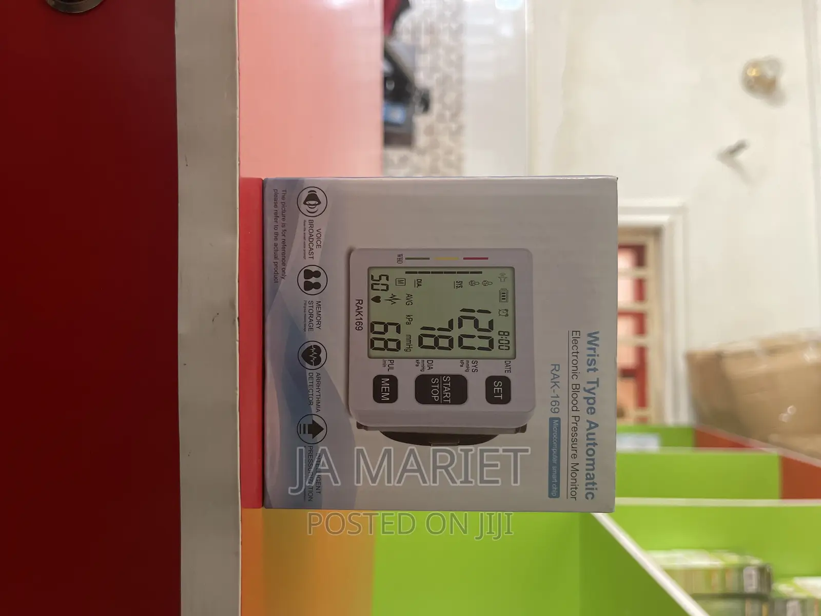Wrist Electronic Blood Pressure Monitor