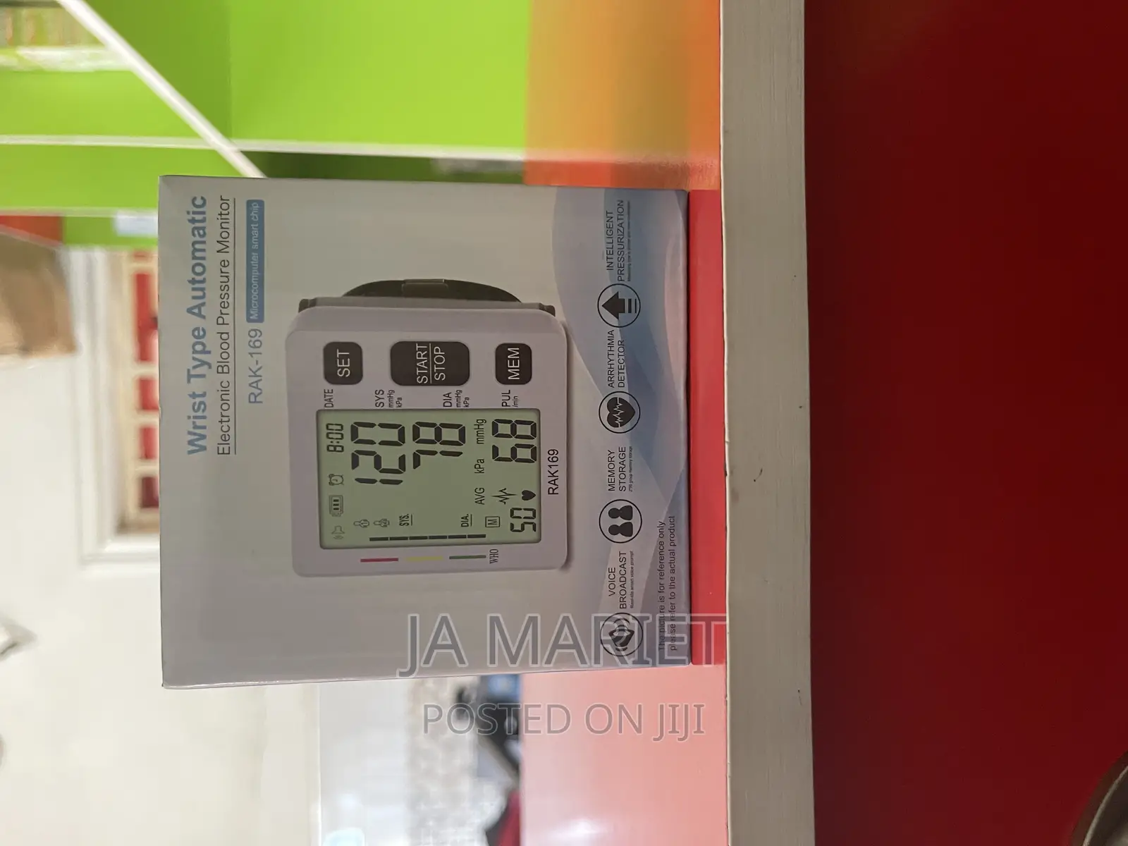 Wrist Electronic Blood Pressure Monitor