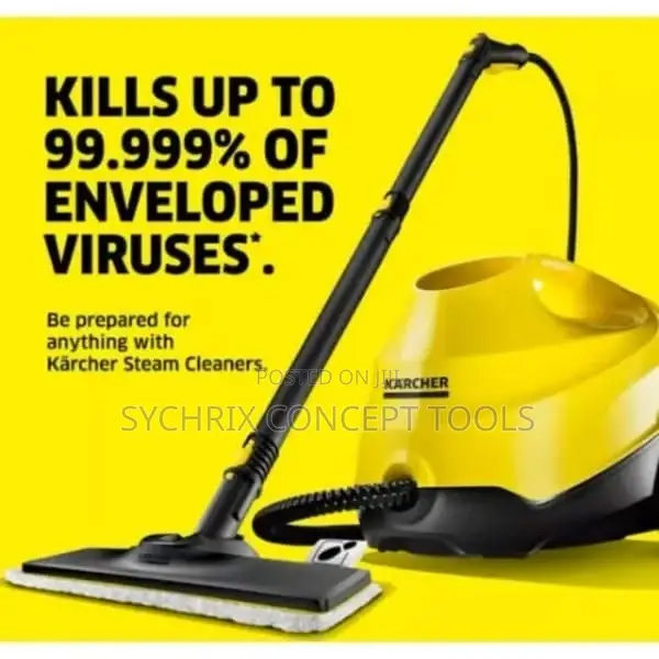 Karcher Steam Cleaner - 2 Levels of Steam Control - 1500w