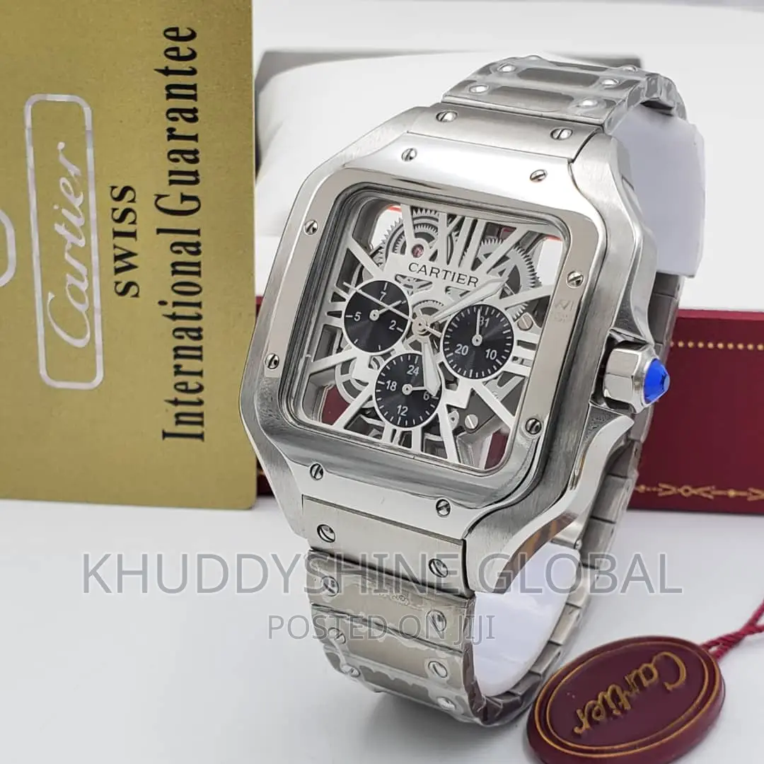 Original Santos Carrier Skeleton Watch