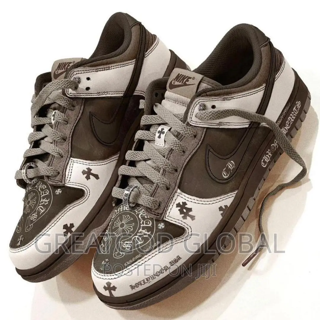 *New Chrome Hearts X Nike Dunk Low Concepts Sneakers•*