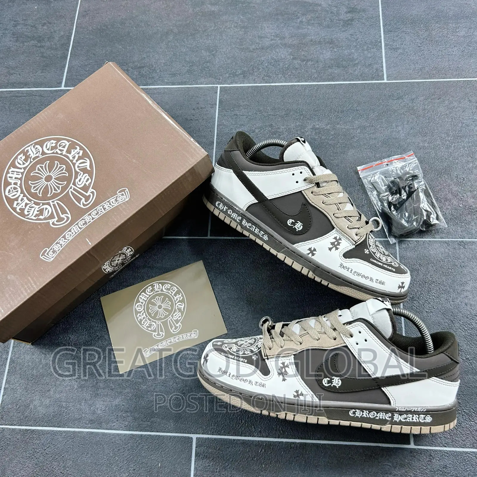 *New Chrome Hearts X Nike Dunk Low Concepts Sneakers•*