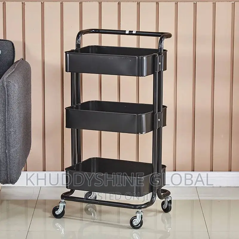 Multifunctional Mobile Cart (Design 1)
Material: Metal