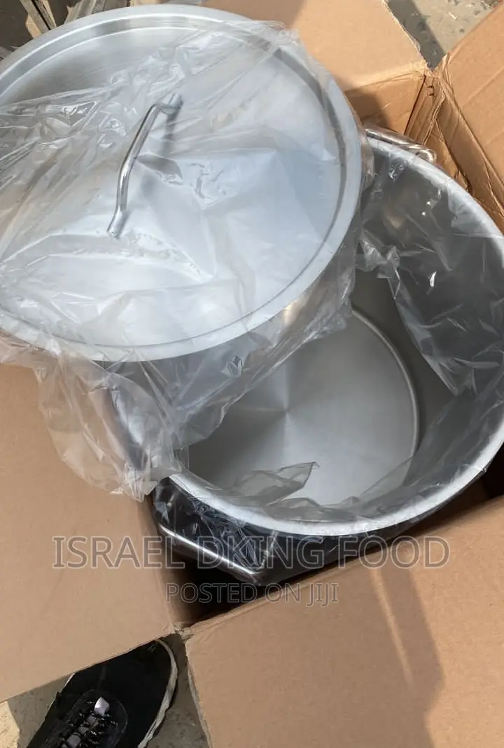 Quality Stainless Steel 50-Litres Industrial Pot