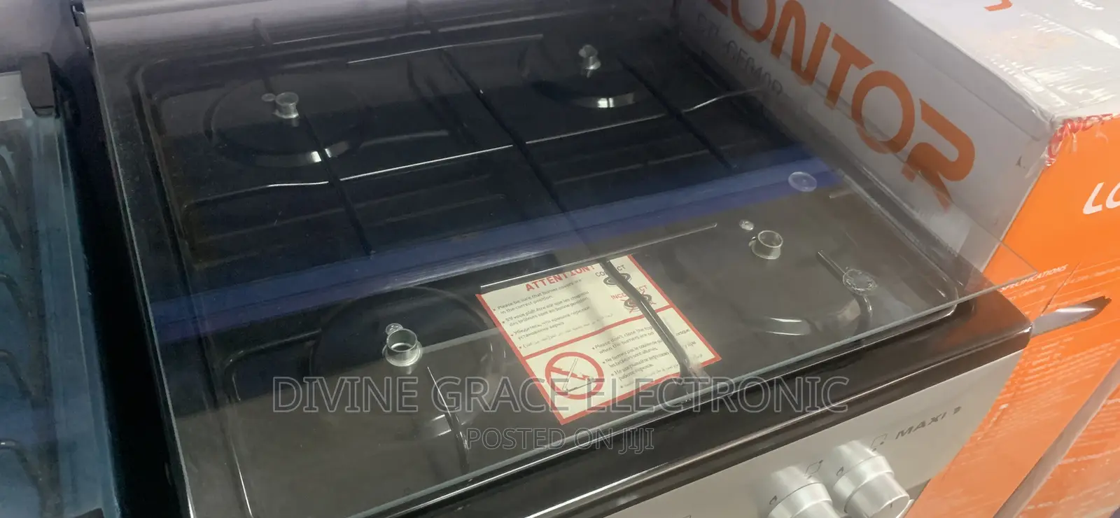 50x50 Maxi Gas Cooker