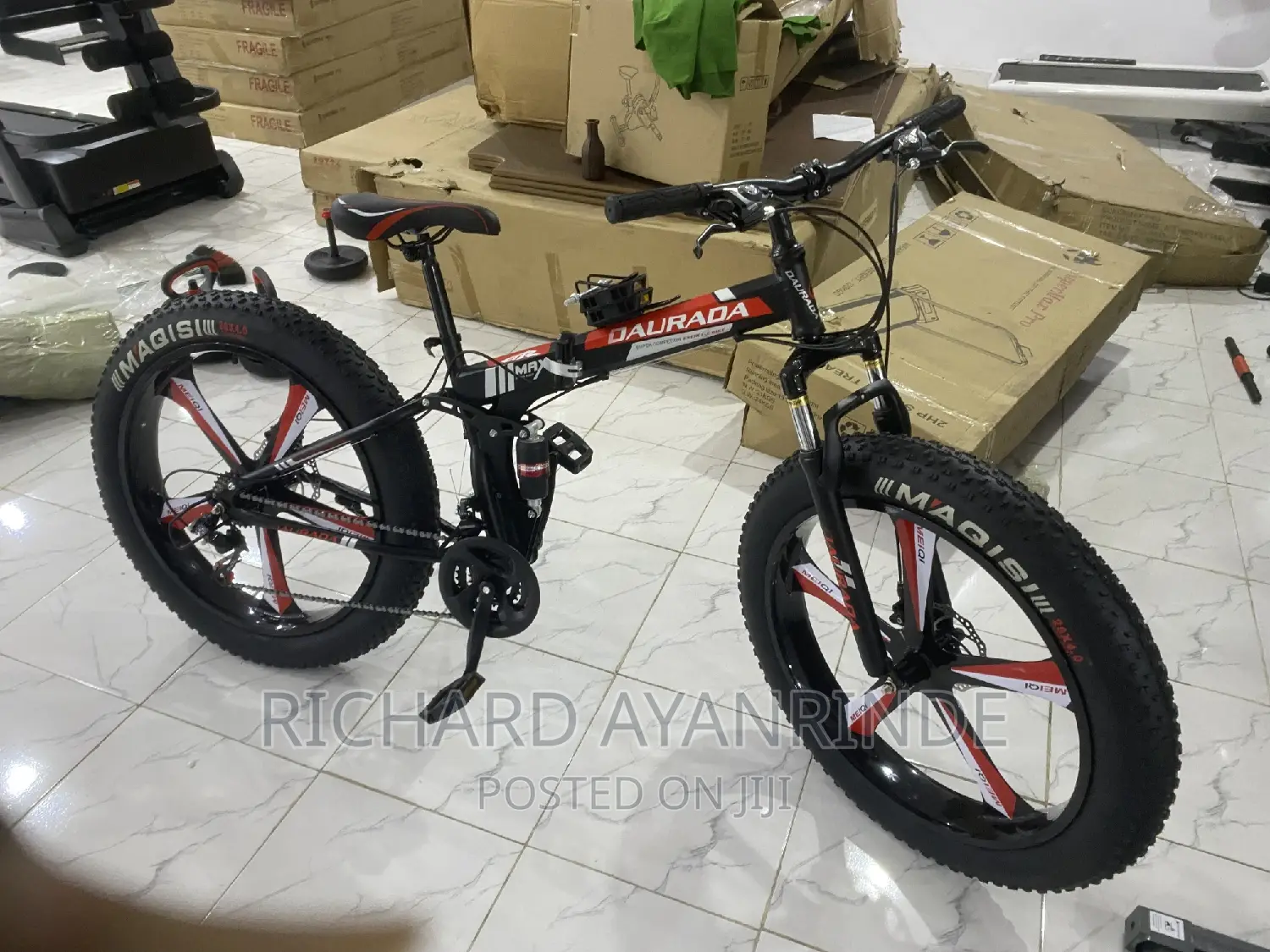 Foldable Fat Tire Bicycle