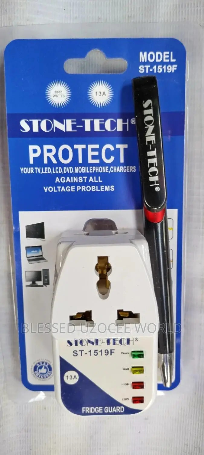 Stone-Tech Fridge Surge/Voltage Protector/ Guard for Devies