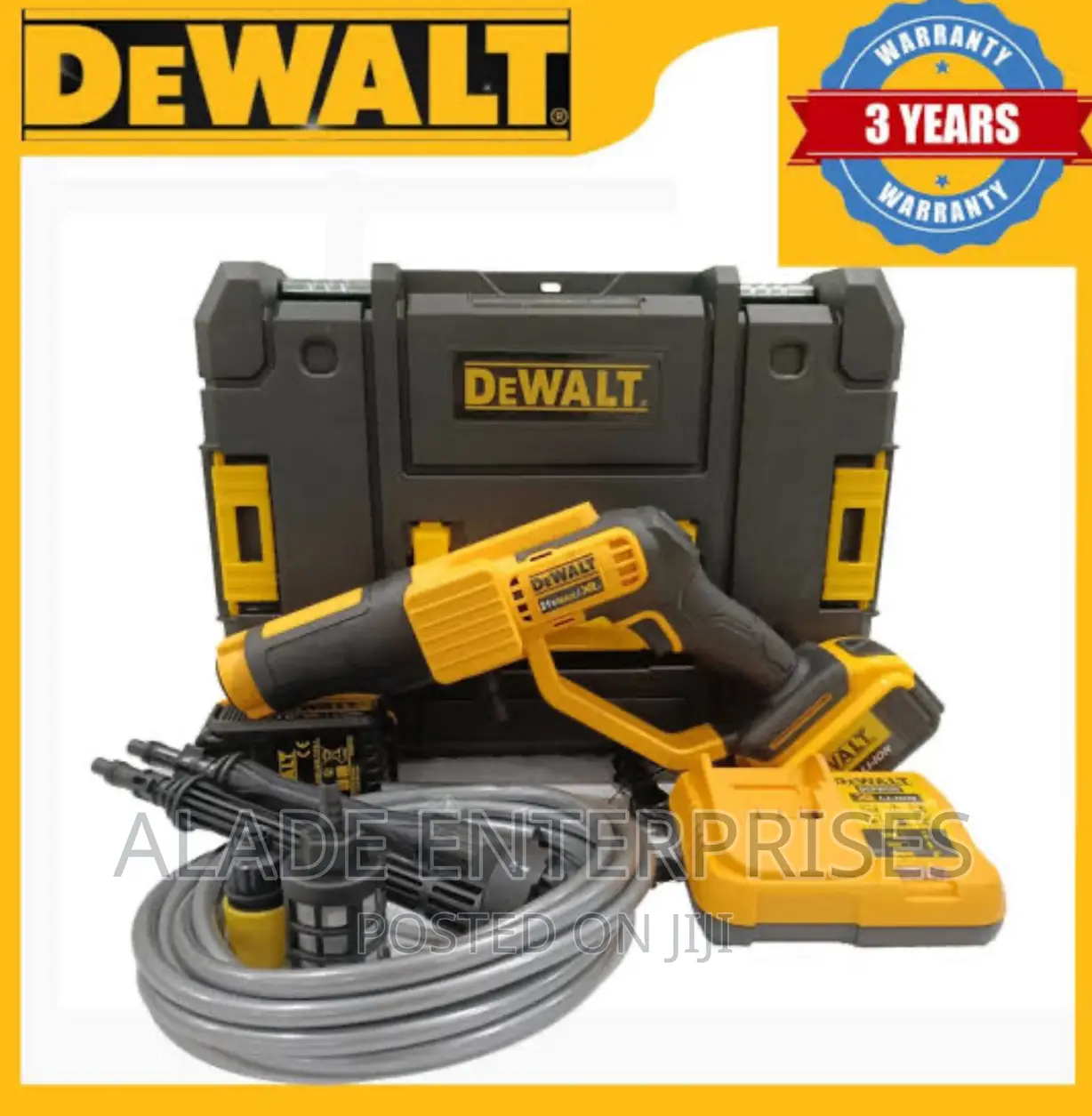 Dewalt 118V Cordless Pressure Washer