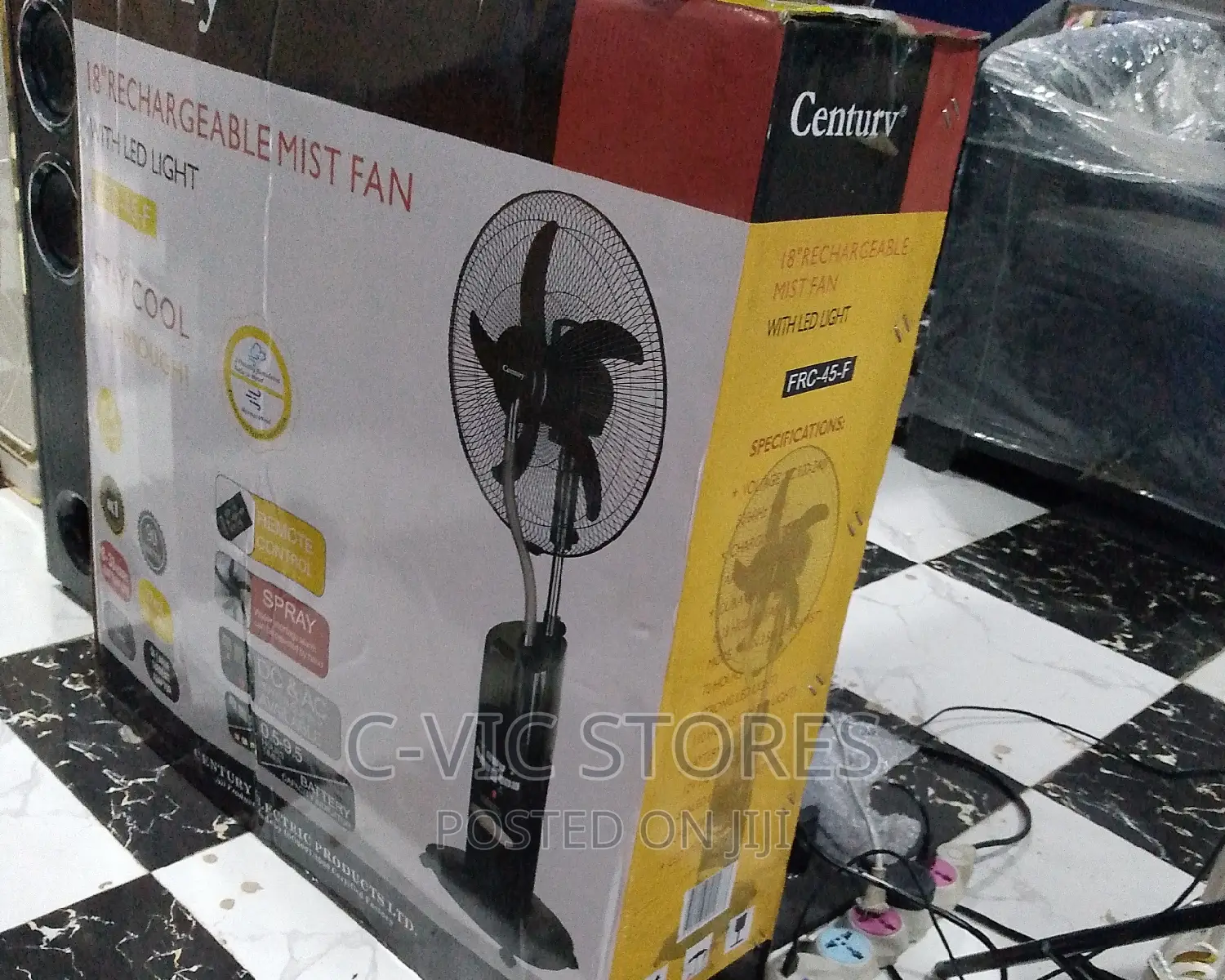 Century Mist Fan 18"