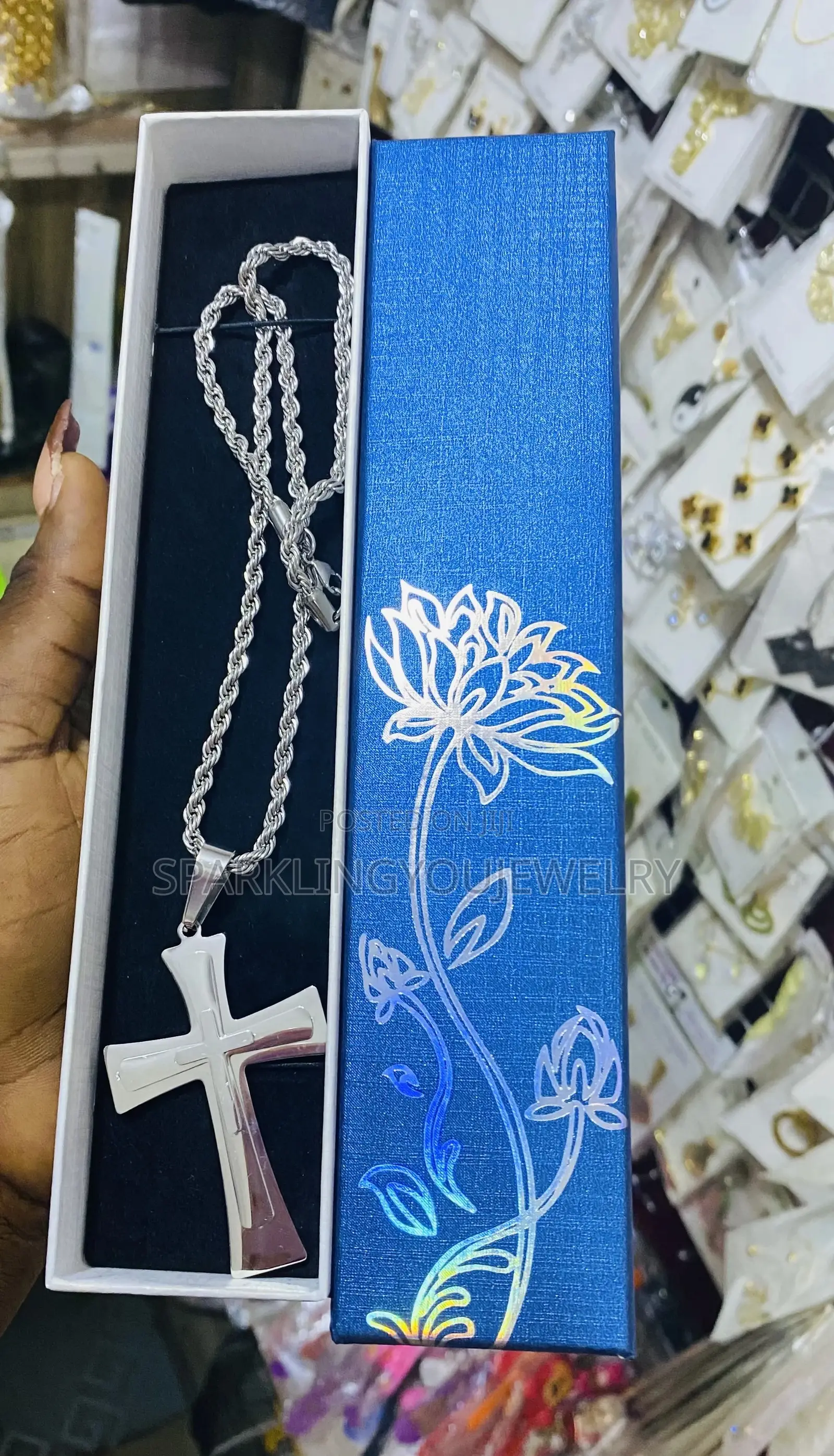 Stainless Steel Cross Necklace