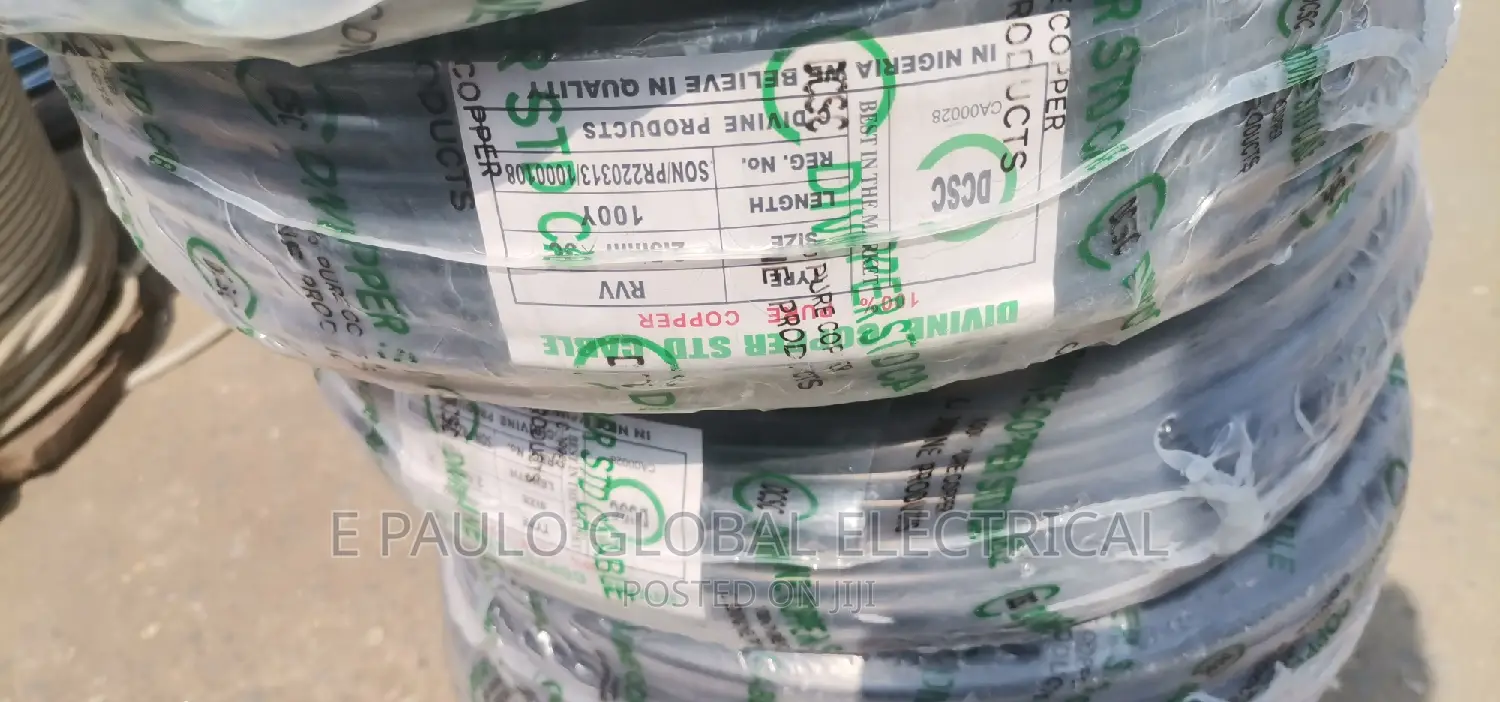 2.5mm 3core Industrial Cable Nigeria