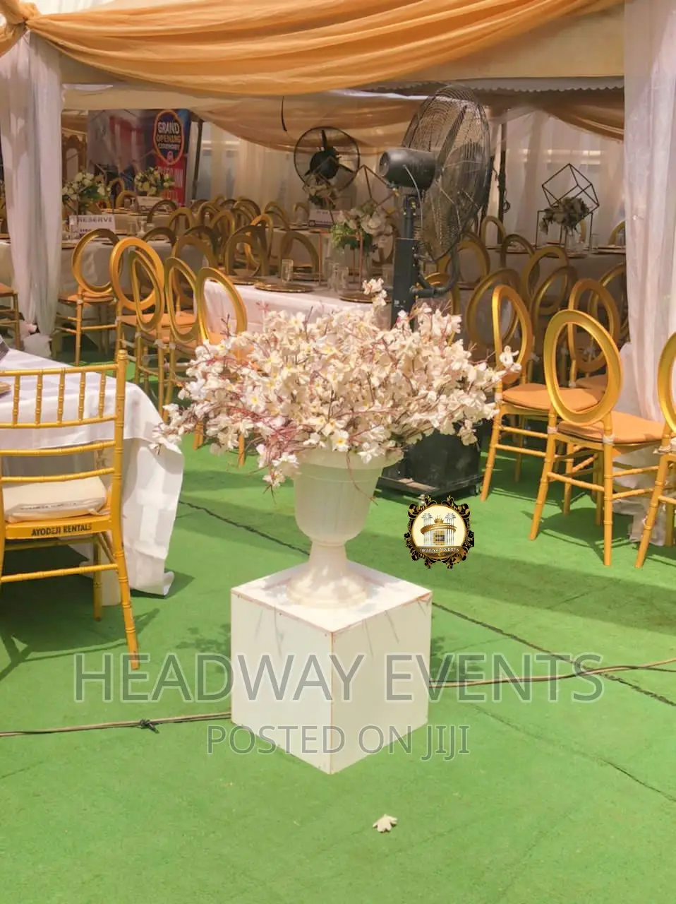 Hotel House Warming Decoration in Ikorodu by Headway Events