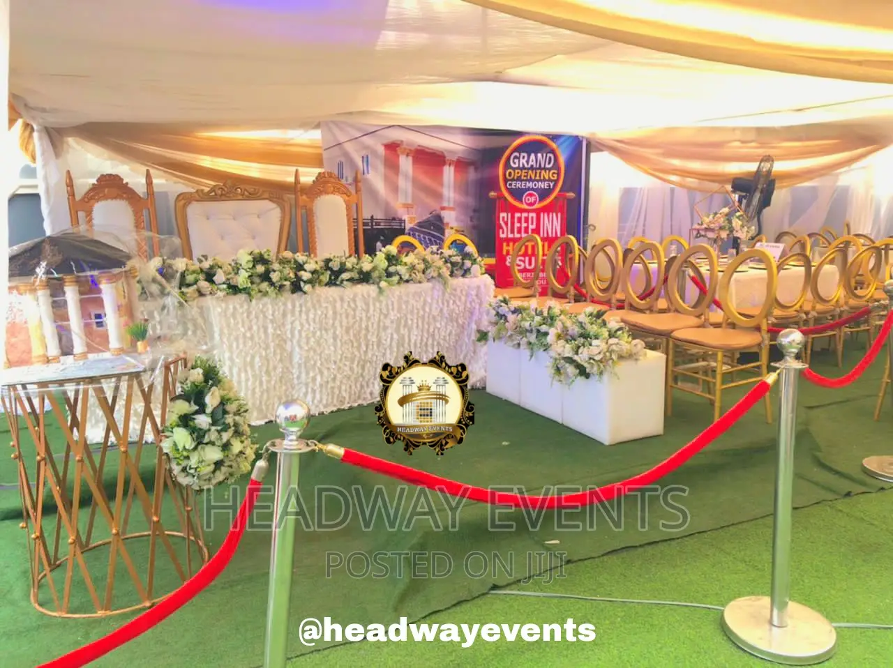 Hotel House Warming Decoration in Ikorodu by Headway Events