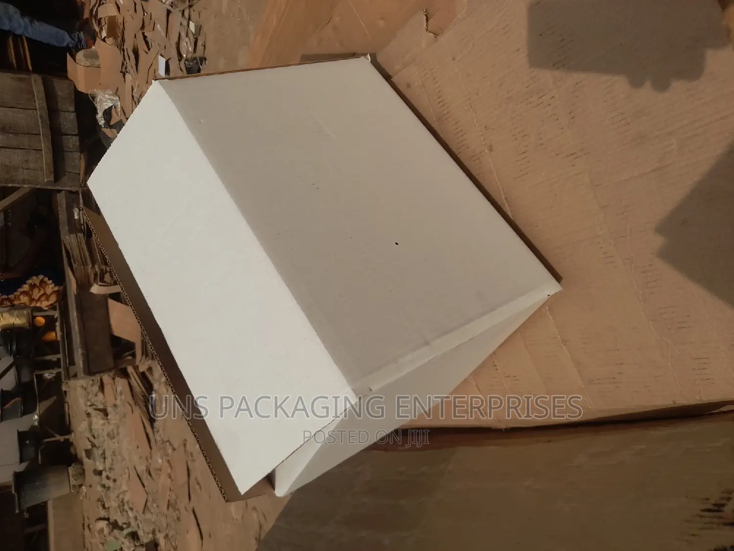 Plain White Cartons Box