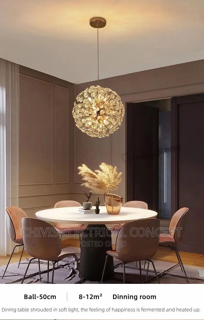 Crystal Modern LED Ceiling Chandelier Lighting for Living