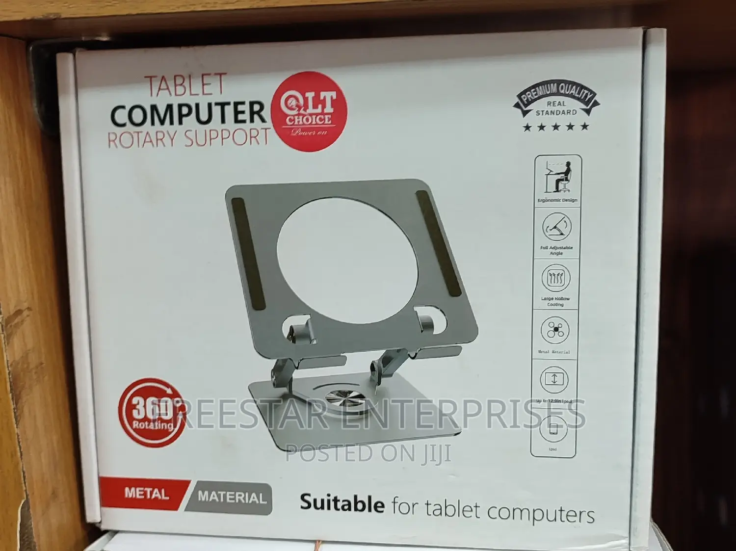 Rotating Tablet iPad Stand.Tablet Computer Rotary Support.