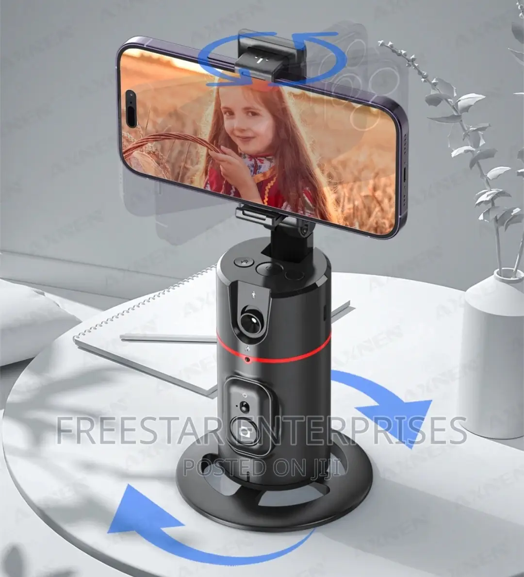 P02 Auto Face Tracking Gimbal 360° Rotation Phone Holder