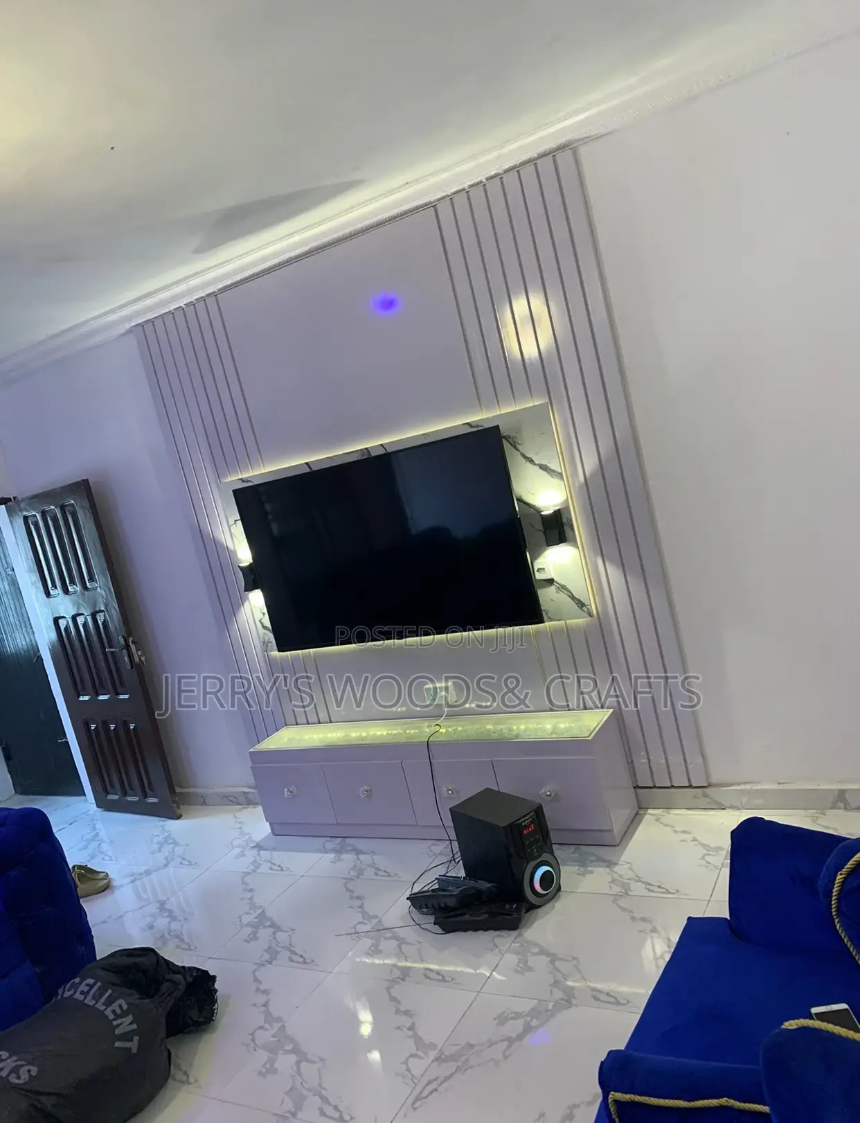 Wall Tv Console Stand